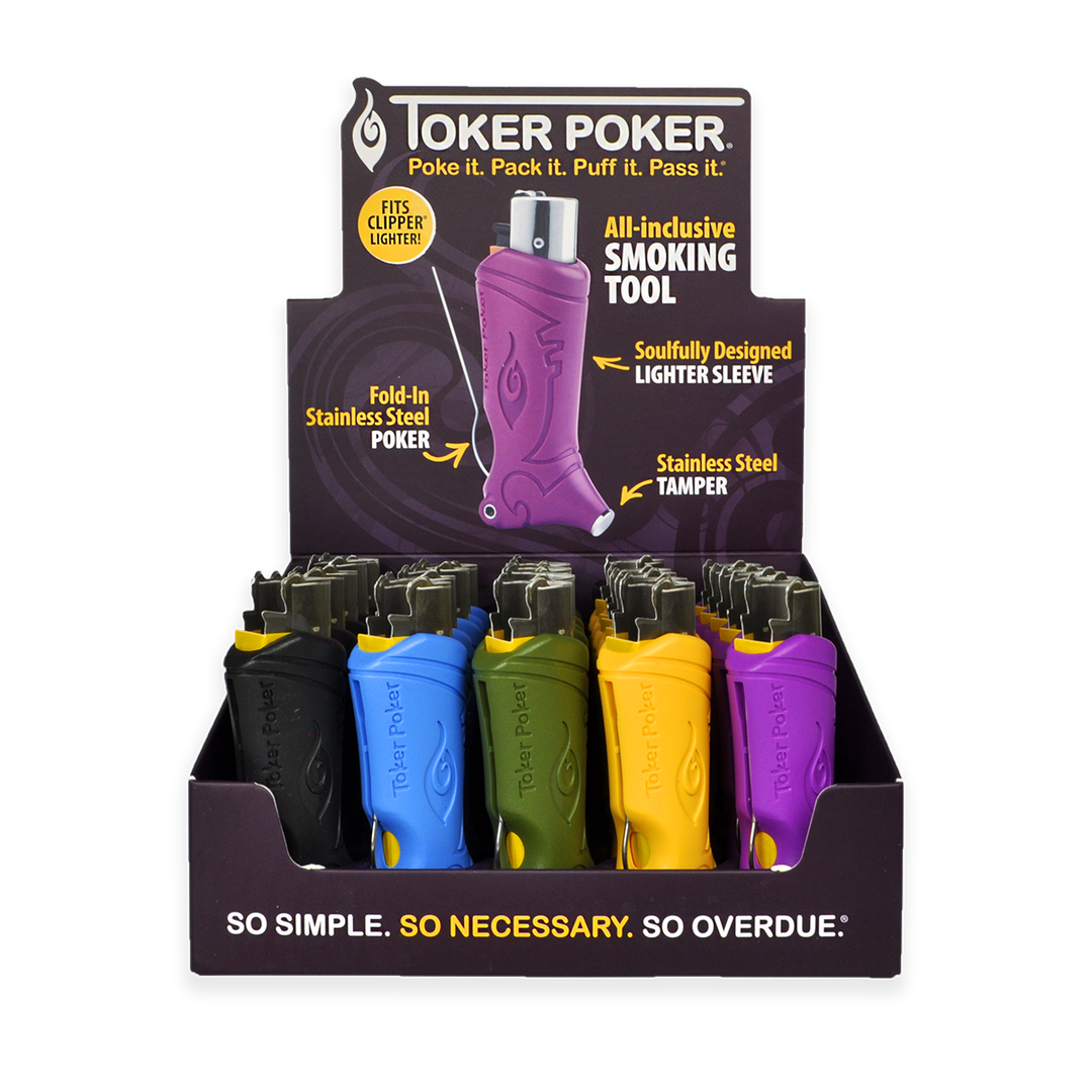 Toker Poker Clipper Display (25 ct)