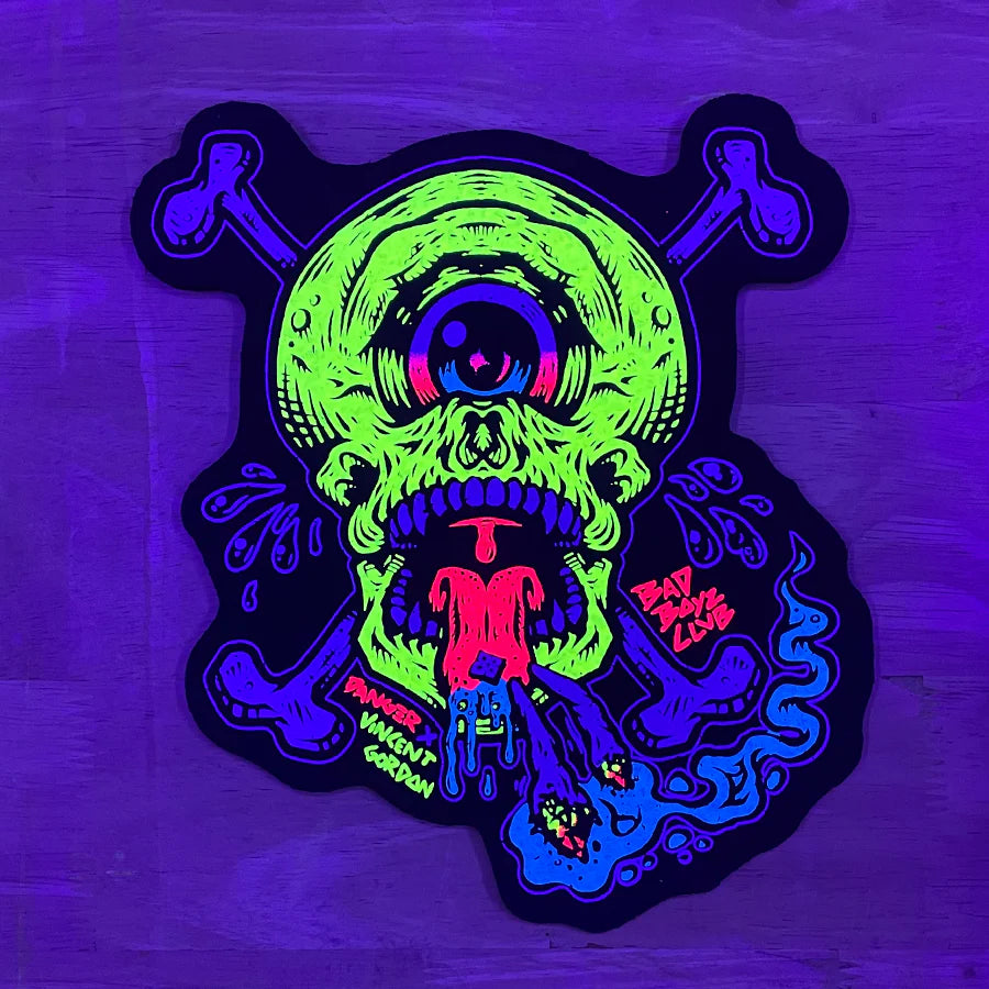 Bad Boyz Skull Mood Mat