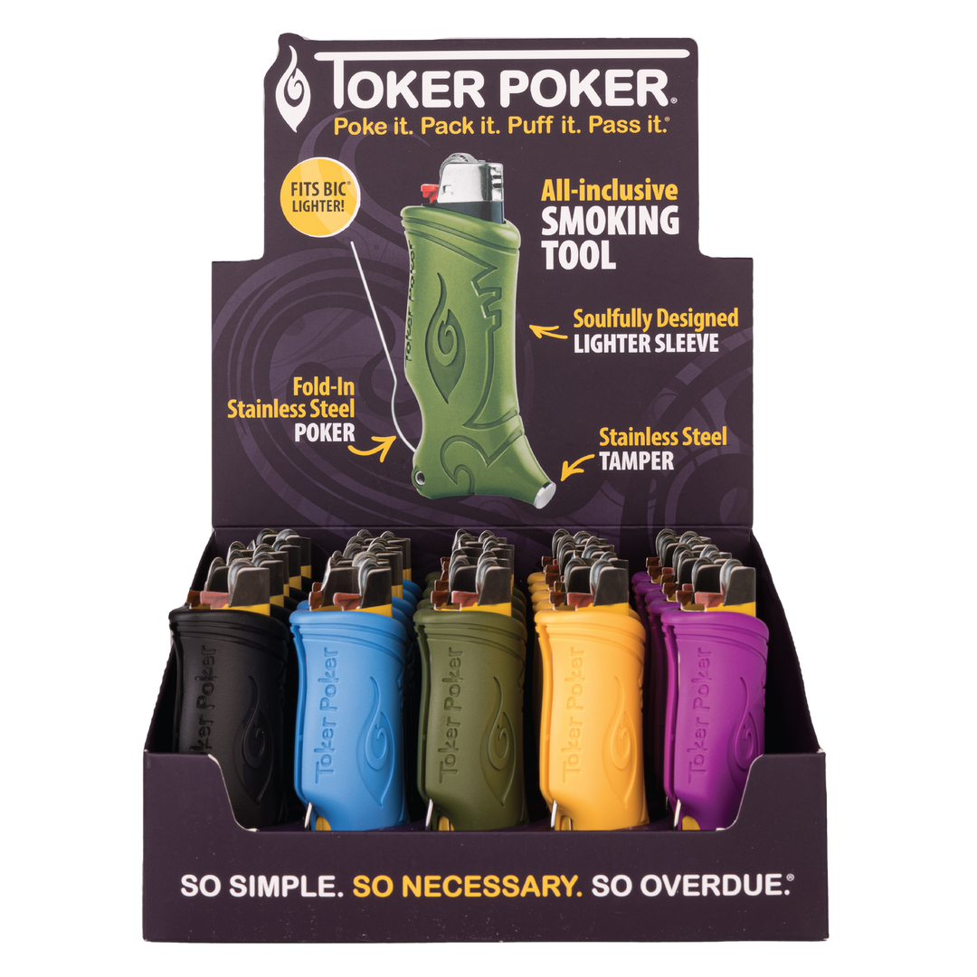 Toker Poker BIC Display (25 CT)