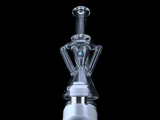 Iridescent Glass: Dualcycler Puffco Peak Attachment