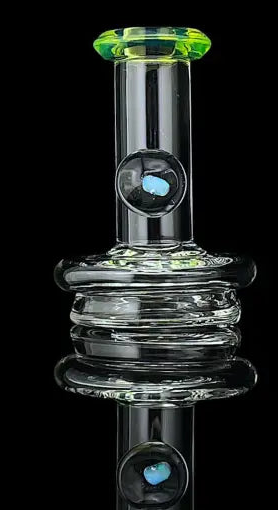Iridescent Glass: Superior Dry Top Puffco Peak Attachment