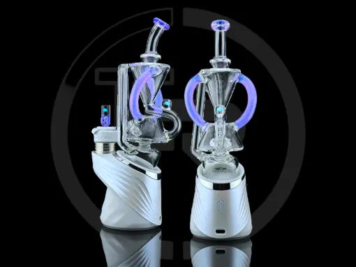 Iridescent Glass: Superior Floater Puffco Peak Attachment