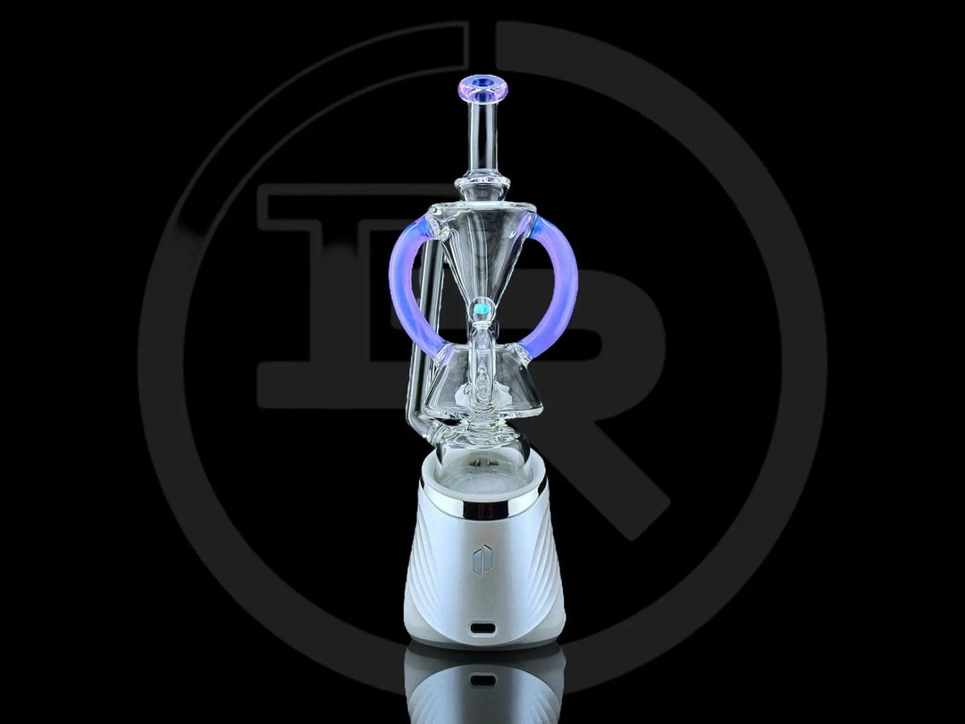 Iridescent Glass: Superior Floater Puffco Peak Attachment