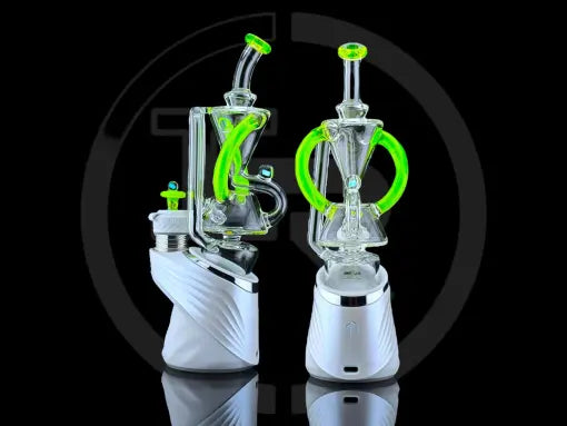 Iridescent Glass: Superior Floater Puffco Peak Attachment