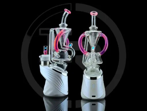 Iridescent Glass: Superior Floater Puffco Peak Attachment