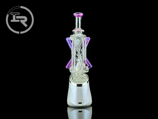 Iridescent Glass x Ion Glass: Le Superior XCR Puffco Peak Attachment