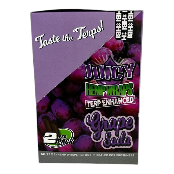 Juicy Hemp Wraps Terp Enhanced