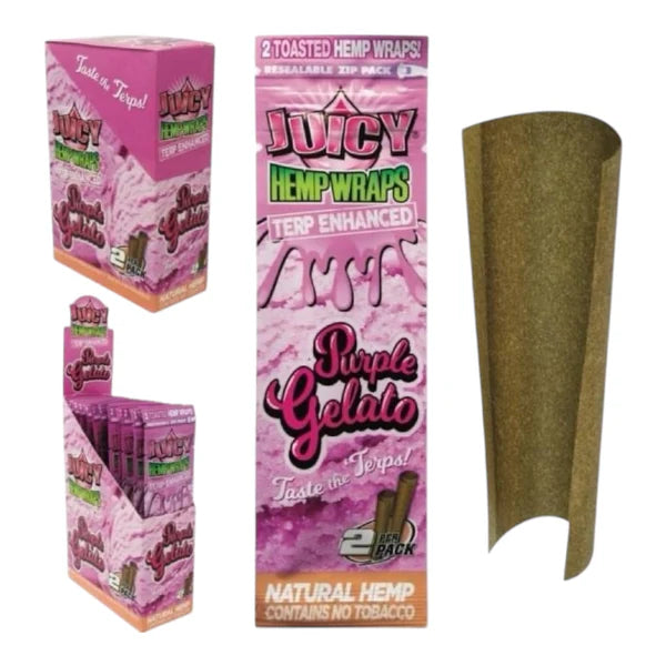 Juicy Hemp Wraps Terp Enhanced
