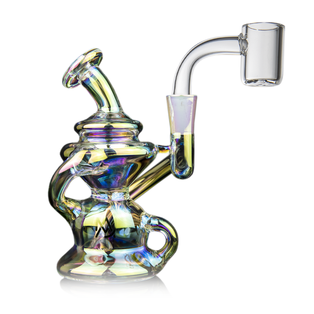 MJ Arsenal Hydra Mini Dab Rig- Iridescent