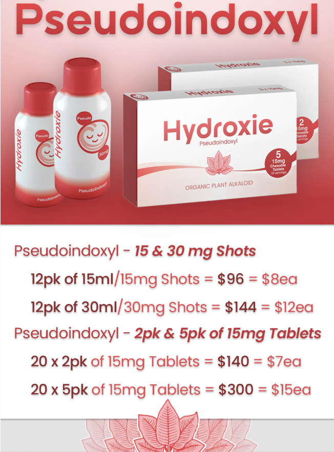 Hydroxie Pseudo 20x2pk 15mg Tablets