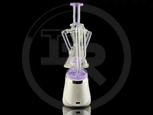 Iridescent Glass: Dualcycler Puffco Peak Attachment