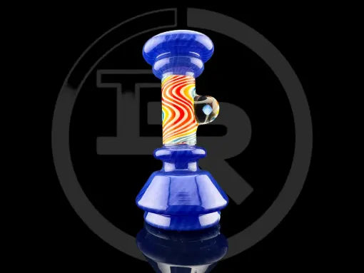 Iridescent Glass: Wag Dry Top Puffco Peak Attachment