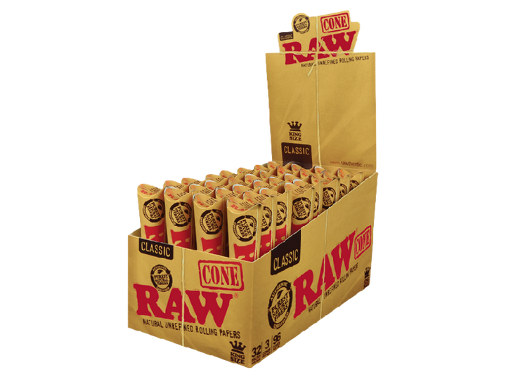RAW King Size Classic Cones Box