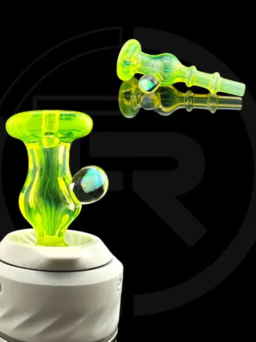 Iridescent Glass: Side Opal 2.0 Puffco Peak Pro 3DXL Joystick Cap