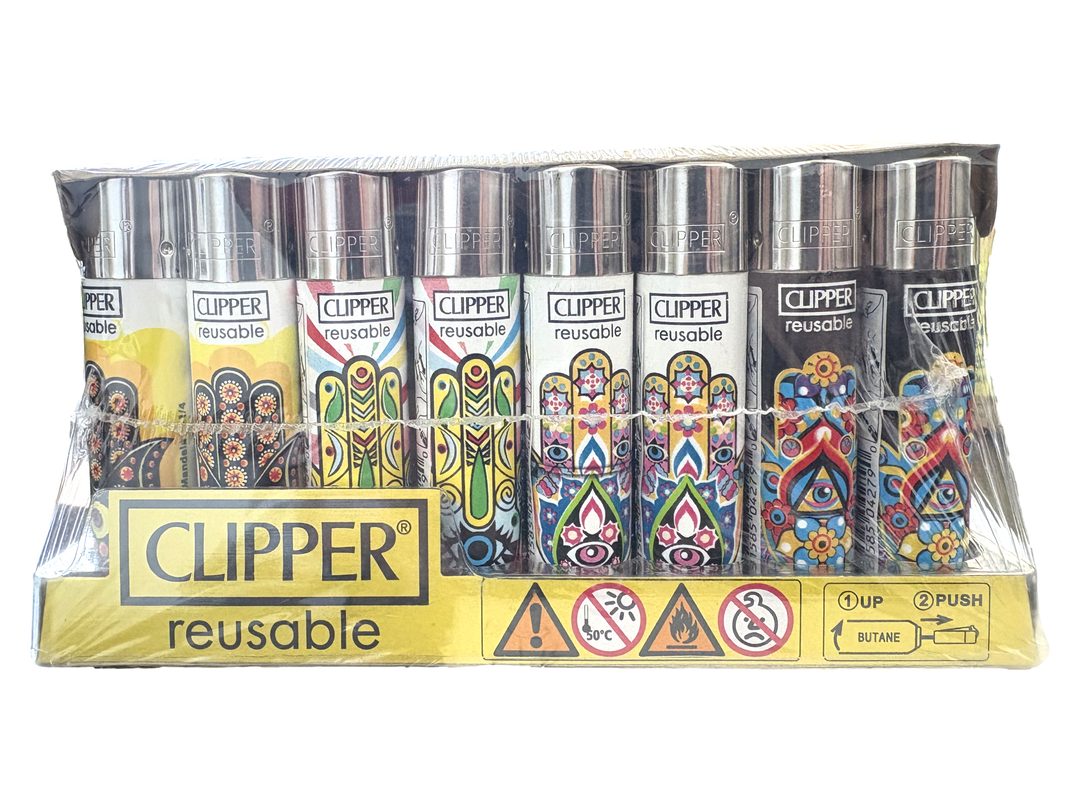 Clipper Lighter Hamsa Hand #2 48pk