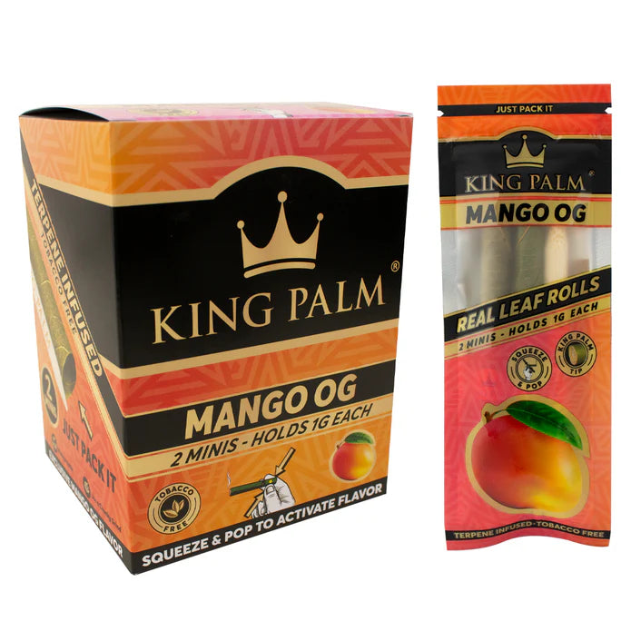 King Palm Mango OG - 2 Mini Rolls - 20pk Display