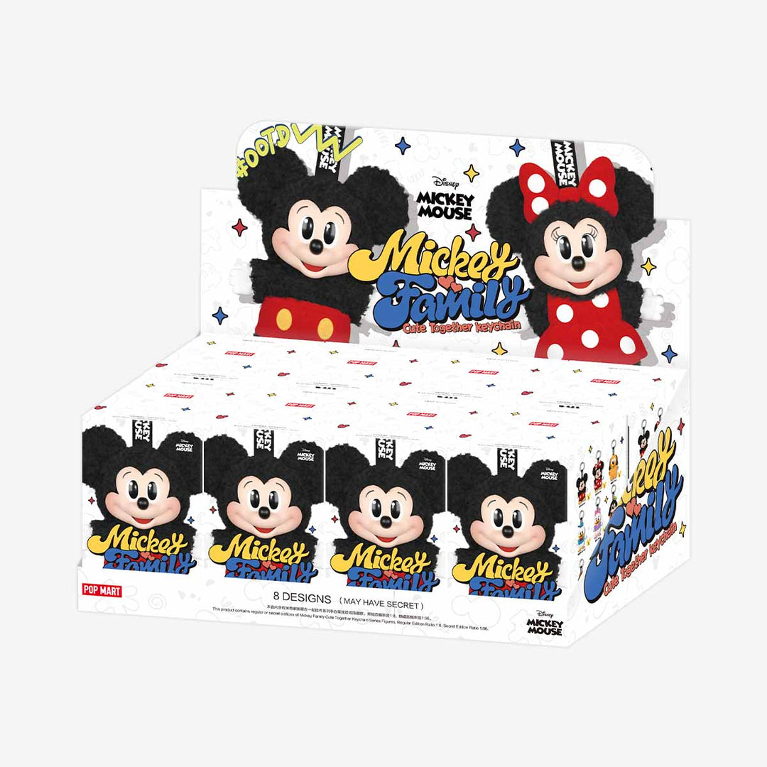 Pop Mart Mickey Family Cute Together Series