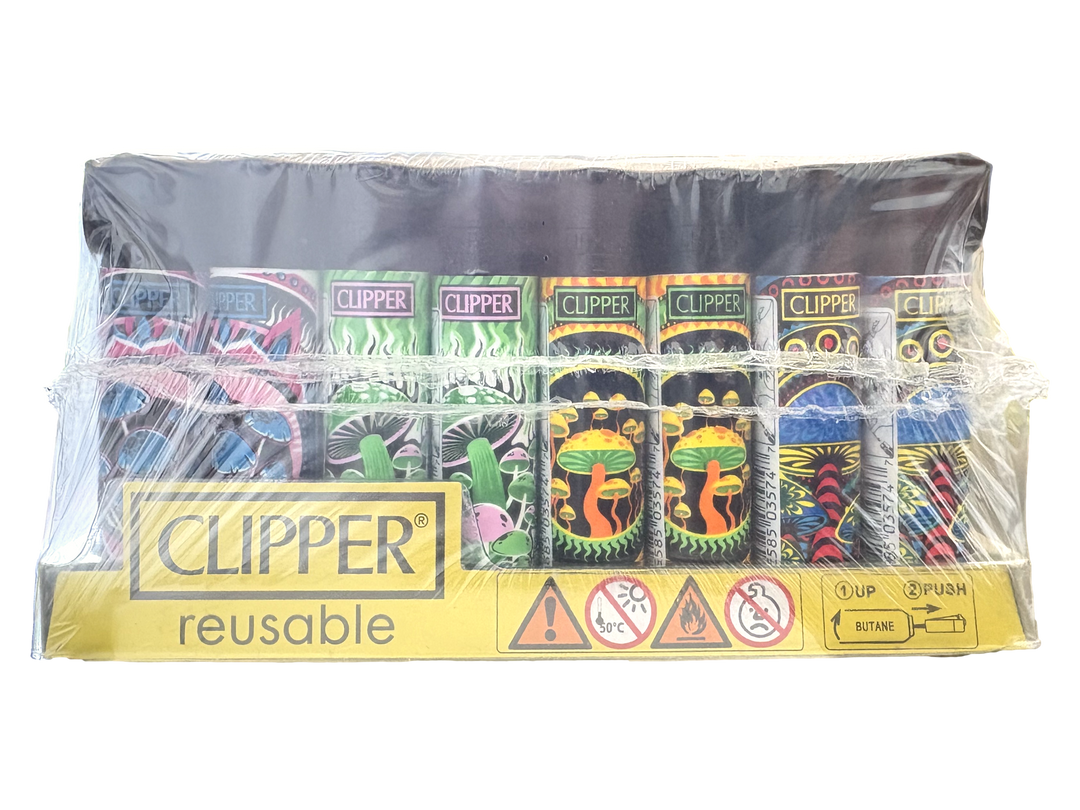 Clipper Lighter Mushroom #2 48pk