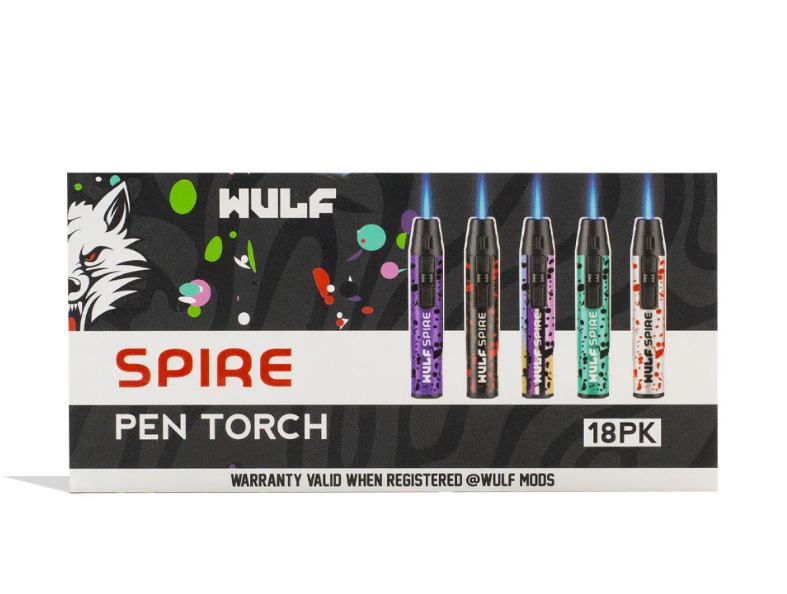 Wulf Mods Spire Pen Torch 18pk Display