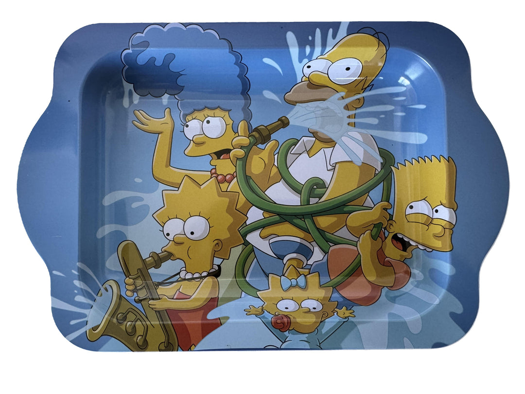 Mini Metal Rolling Tray w/ Handles
