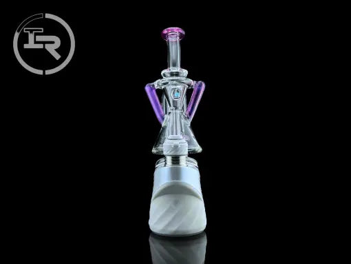 Iridescent Glass: SUPERIOR Dualcycler Puffo Peak Attatchment