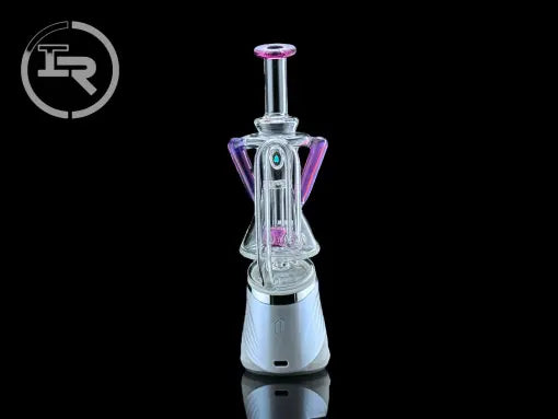 Iridescent Glass: SUPERIOR Dualcycler Puffo Peak Attatchment