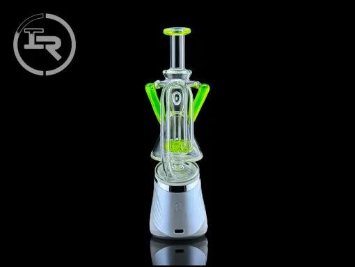 Iridescent Glass: SUPERIOR Dualcycler Puffo Peak Attatchment