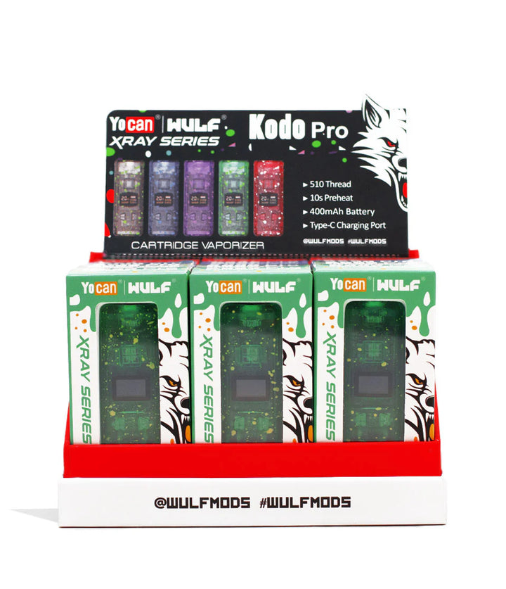 Wulf Mods X-Ray Series Kodo Pro 510 Variable Voltage Battery 15pk