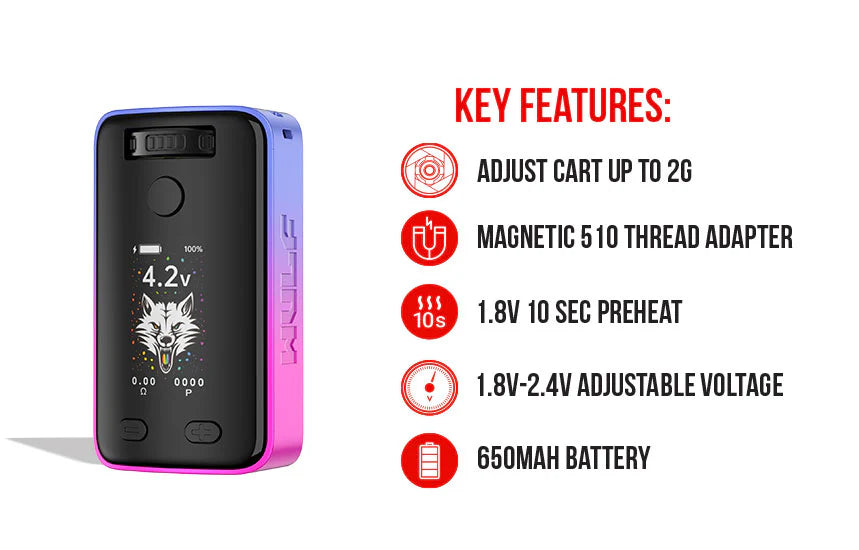 Wulf Mods UNI 3.0 Universal Variable Voltage Battery