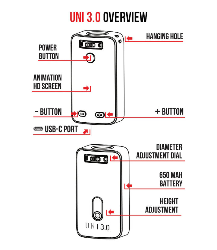Wulf Mods UNI 3.0 Universal Variable Voltage Battery