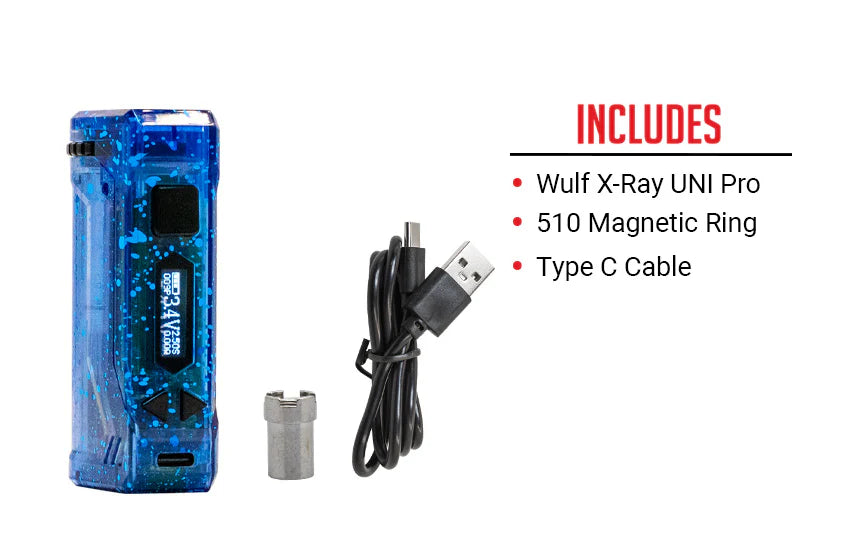 Wulf Mods X-Ray Series Uni Pro Cartridge Vaporizer