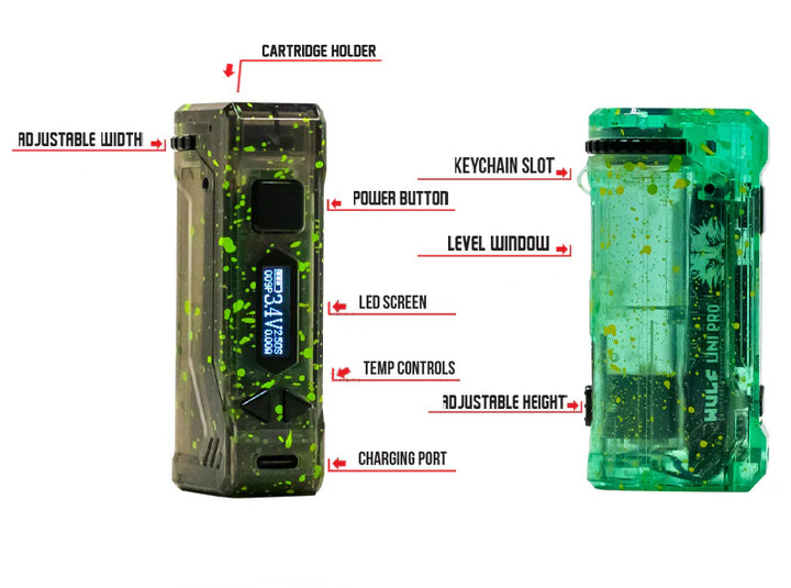 Wulf Mods X-Ray Series Uni Pro Cartridge Vaporizer