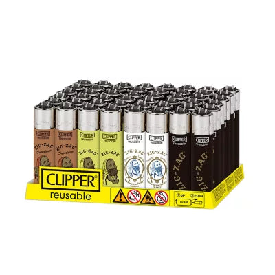 Clipper Lighter Zig Zag 48pk
