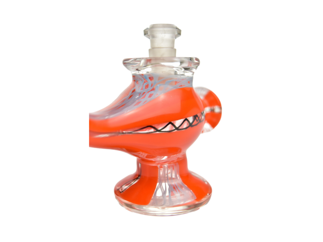 Kosher Lamp Rig in Orange worked Blue and Black