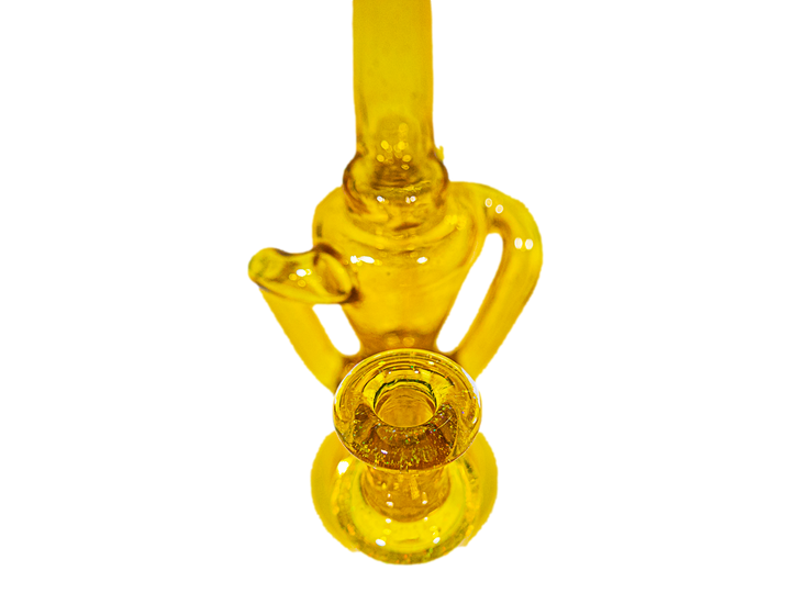 Fisk Glass Shifty Sauce & Crushed Opal Over Terps Recycler