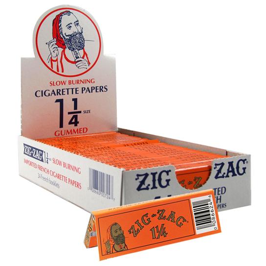 Zig Zag 1 1/4 Orange