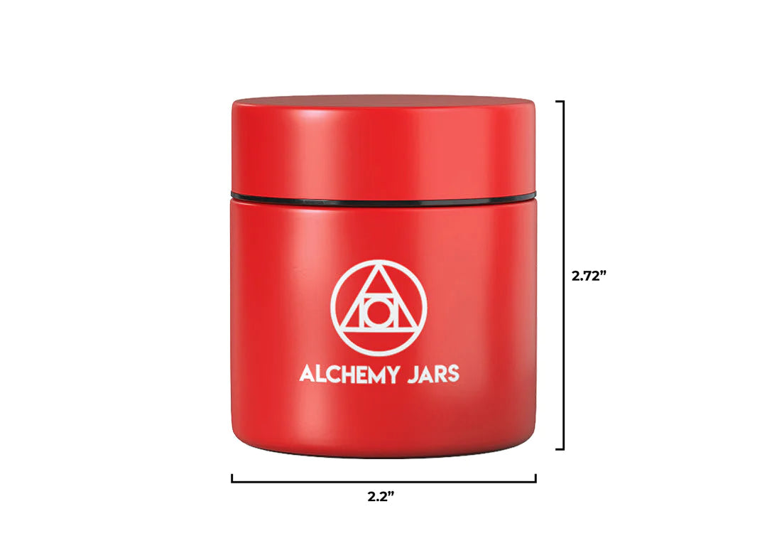 Alchemy Jar - Candy Red