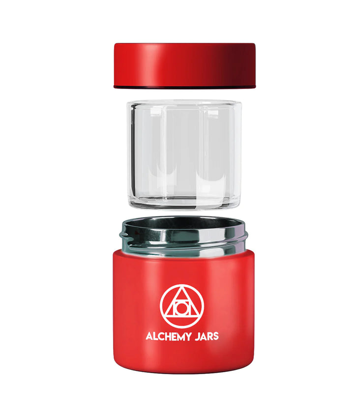 Alchemy Jar - Candy Red