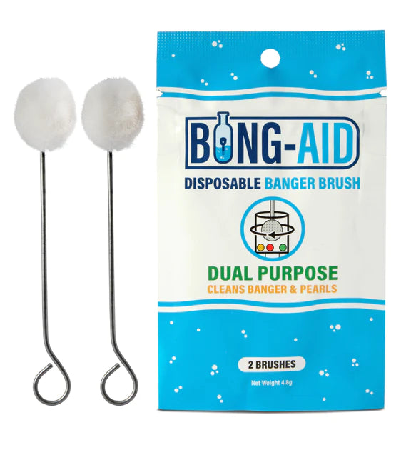 Bong-Aid Disposable Banger Brush 2pc (10pk)
