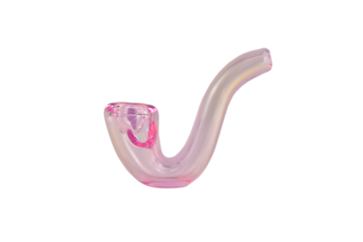 3.5" Pink Fumed Sherlock Hand Pipe (USA)