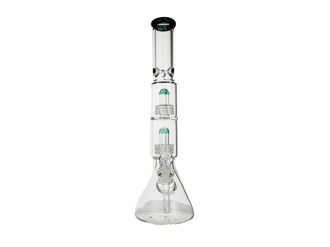 18" 7mm Double Matrix Beaker