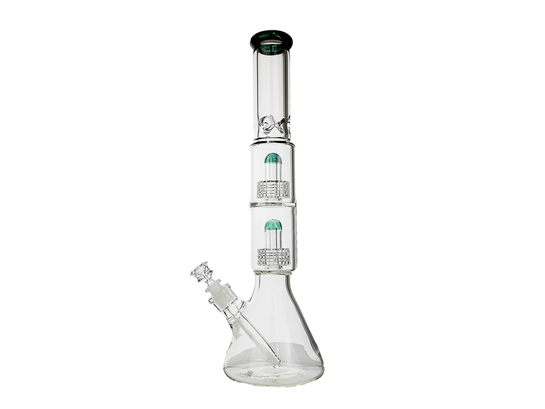 18" 7mm Double Matrix Beaker
