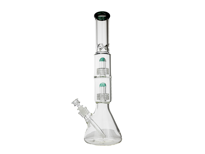 18" 7mm Double Matrix Beaker