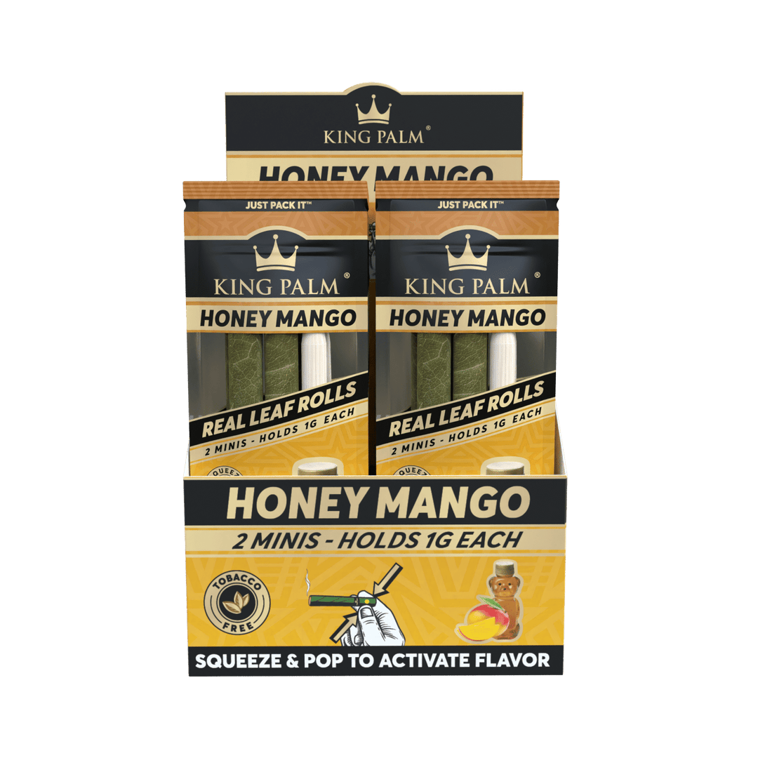 King Palm Honey Mango - 2 Mini Rolls - 20pk Display