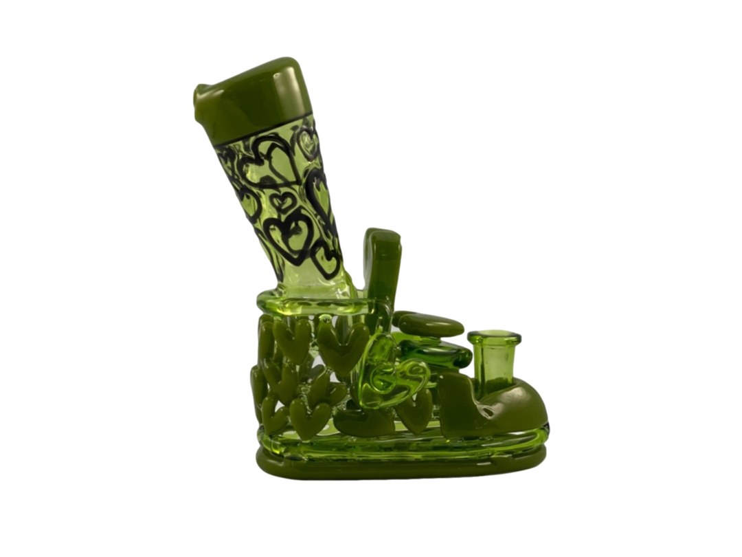 Hoobs Glass X JOP Green Hearts Shoe