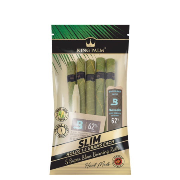 King Palm Slim 5-Pack 15ct