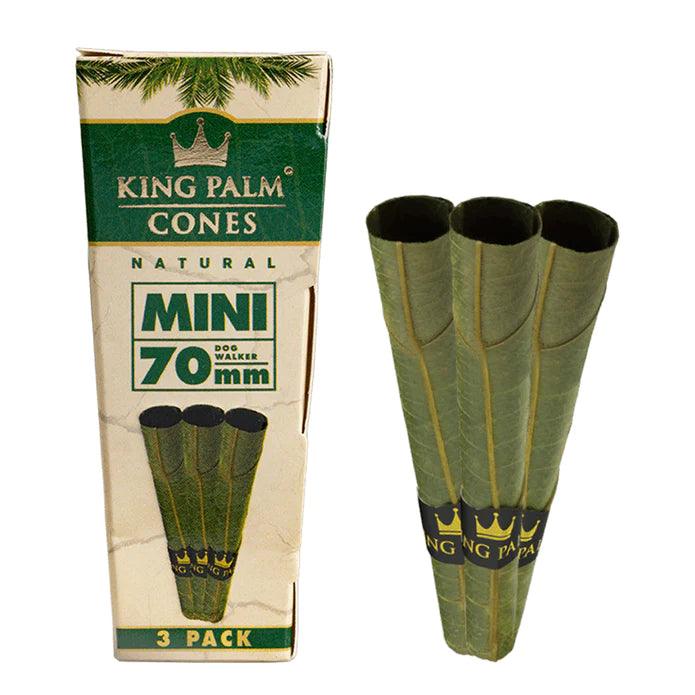 King Palm Natural Cones Mini
