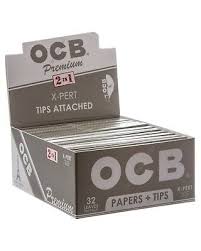 OCB 1.25" Papers & Tips Box(24) - zwavedistro