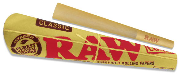 RAW 1.25" Classic Cones Box