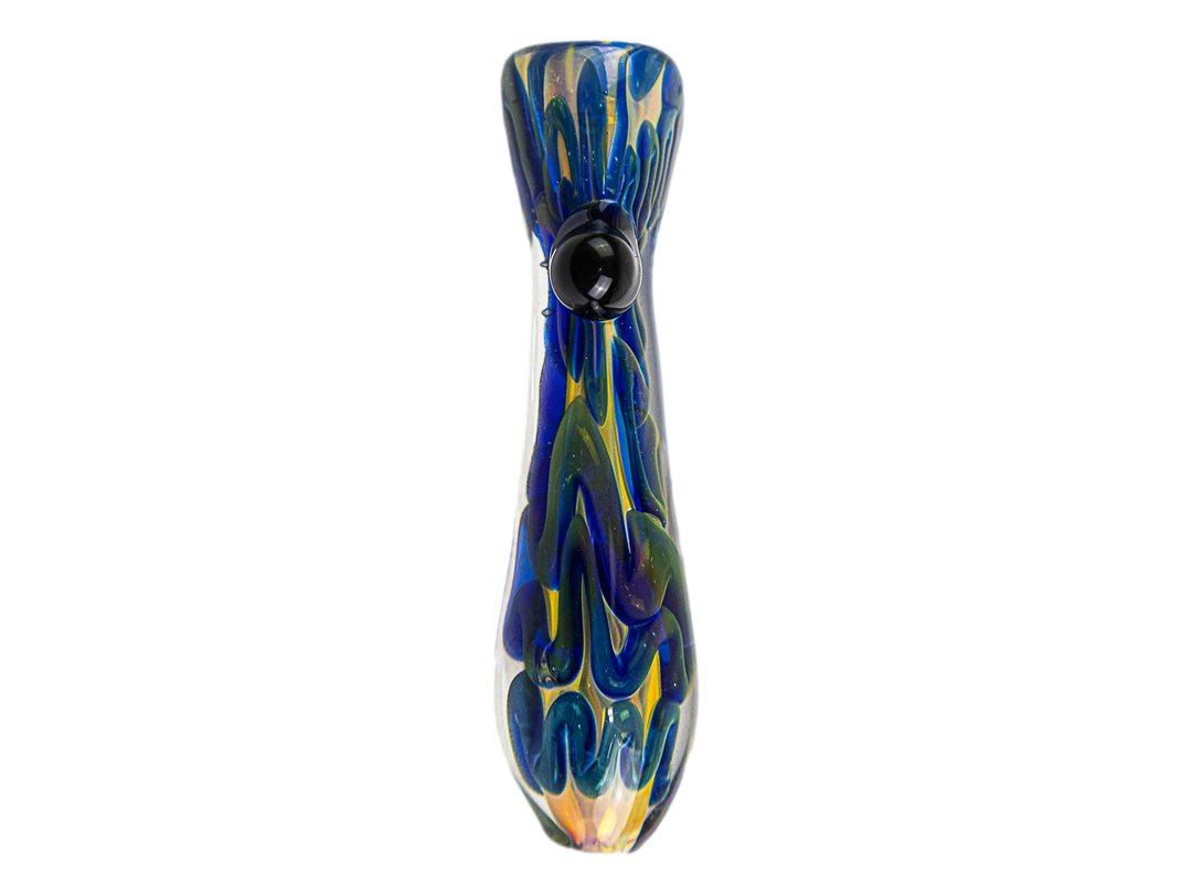 3.5" Blue Inside Out Chillum